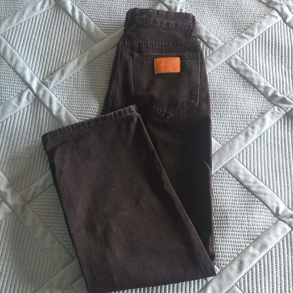 Shein Plack Baggy Fit Jeans